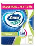 Essity Germany GmbH Zewa K&uuml;chenrolle Wisch&Weg Reinwei&szlig;, 100% rein und...