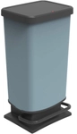 Rotho Kunststoff AG Rotho PASO ECO Treteimer 40 Liter, Moderner Abfalleimer mit
