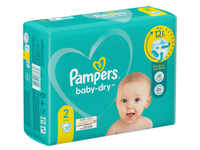 Procter & Gamble Service GmbH Pampers Baby Dry 2 Mini Windeln, 4-8 kg, Windel...