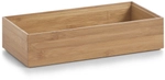 Zeller Present Handels GmbH Zeller Bamboo Ordnungsbox, stapelbar, Ideal zum