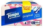 Essity Germany GmbH Tempo Taschentuchbox Original, 4-lagig, Extra starke und einmalig