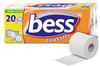 Essity Germany GmbH Bess Toilettenpapier Classic, 3-lagig, Weiches Klopapier...