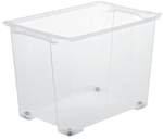 Rotho Kunststoff AG Rotho EVO EASY Box, mit R&auml;dern, 65 Liter, Aufbewahrungsbox f&uuml;r