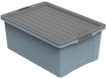 Rotho Kunststoff AG Rotho COMPACT A3 Stapelbox, 38 Liter, Aufbewahrungsbox mit