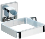 Wenko-Wenselaar GmbH & Co. KG WENKO Quadro Vacuum-Loc Haartrocknerhalter, Edelstahl,