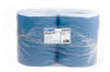 Papierputztuch auf Rolle, 36 x 34 cm, 2-lagig, blau, 1 Paket = 2 Rollen à 1000 Blatt