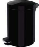 helit Treteimer "the knight ", 3 Liter, Silberionen-Tretabfalleimer mit Fu&szlig;pedal,
