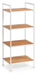Zeller Present Handels GmbH Zeller Bamboo Standregal, 39 x 33 x 95 cm, 4 B&ouml;den,