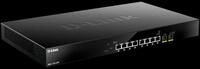 D-Link DMS 1100-10TP - Switch - Smart - 8 x 100/1000/2,5G (PoE+) + 2 x 10 Gigabit