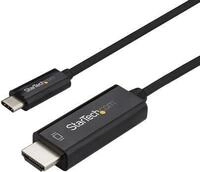 StarTech.com 1m (3 ft.) USB-C to HDMI Cable - 4K at 60Hz - Black - Externer