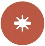 Bosch Accessories 2608621811 Fiberscheibe &Oslash; 125 mm K&ouml;rnung num 120 5 St.
