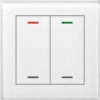 MDT BE-GTL20W.01 Glastaster II Light 2-fach RGBW (BE-GTL20W.01)