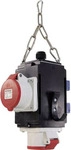 AS SCHWABE Energie-W&uuml;rfel III zum Aufh&auml;ngen, IP44, mit 2 Schutzdosen 16A, 230V und