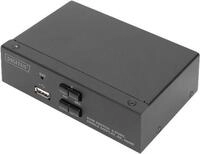 DIGITUS DS-12870 - KVM-/Audio-/USB-Switch - 2 x KVM/Audio/USB - 1 lokaler Benutzer -