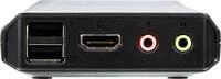 ATEN CS22H - KVM-/Audio-/USB-Switch - 2 x KVM/Audio/USB - 1 lokaler Benutzer -