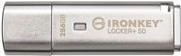 Kingston IronKey Locker+ 50 - USB-Flash-Laufwerk - verschl&uuml;sselt - 256GB - USB 3,2