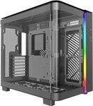 MONTECH KING 95 PRO Midi-Tower Tempered Glass ARGB - rot - Gut ausgestatteter