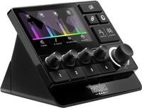 Hercules Stream 200 XLR Streaming Audio Controller Schwarz 9 Tasten (4780934)