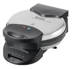 Tefal Ultra Compact WM 310D - Waffeleisen - 1000 W - Mattschwarz/Rostfreier Stahl