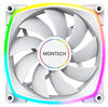 Montech AX140W, MONTECH AX140 PWM - weiß - 1.600 rpm - 90,45 cfm (AX140W)