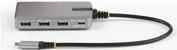 StarTech.com 4-Port USB-C Hub with USB-C DP Alt Mode Video Output 4K 60Hz, 3x...