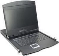 Digitus Professional DS-72211-1GE - KVM-Konsole mit KVM-Switch - 1 Anschl&uuml;sse -