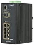 PLANET IGS-10020HPT - Switch - L2+ - managed - 8 x 10/100/1000 (PoE+) + 2 x Gigabit