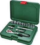 Bosch Home and Garden 1600A02BY0 Ratschen-Set 1/4 (6.3 mm) 1600A02BY0 (1600A02BY0)