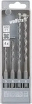 Wolfcraft 8456000, Wolfcraft 8456000 Hartmetall Hammerbohrer-Set 4teilig 5 mm, 6 mm,