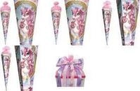 ROTH Schult&uuml;te Einhorn Beauty, rund, 700 mm, Glitter Filzverschluss, mit stabiler