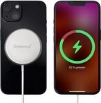 Intenso MW1 - Induktive Ladematte - magnetisch + AC-Netzteil - 15 Watt - PD 3,0, QC