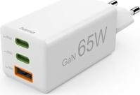 Hama - Netzteil - 2 USB-C / USB-A, PD - Wechselstrom 100-240 V - 65 Watt -
