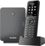 Yealink W77P - IP-Telefon - Schwarz - Kabelloses Mobilteil - Tisch/Wand -