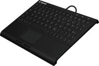 KeySonic KSK-3211ELU (DE) Tastatur USB QWERTZ Deutsch Schwarz (KSK-3211ELU (DE))