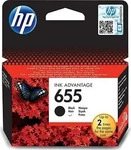 HP CZ109AE, HP 655 - 14 ml - Schwarz - original - Tintenpatrone - f&uuml;r Deskjet Ink