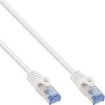 InLine&reg; Patchkabel, Cat.6A, S/FTP, TPE flexibel, wei&szlig;, 50m (74850W)