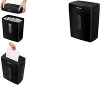 Fellowes Aktenvernichter Powershred P-42C, schwarz Partikelschnitt: 4 x 34 mm,