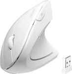Perixx PERIMICE-713 N W Ergonomische Maus Funk Wei&szlig; 6 Tasten 1000 dpi, 1500 dpi,