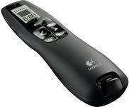 Logitech R800 PRO - 2.4 GHz - 30 m - AAA - USB - Schwarz - Microsoft Windows