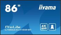 iiyama ProLite LH8665UHSB-B1, 4K, USB, RS232, Ethernet, WLAN, Android, Kit (RS232),