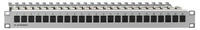 Rutenbeck Patch Panel, 48,30cm (19), CAT6A, 24xRJ45, Lichtgrau, PP-UM (239101000)