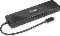 CLUB3D 6-in-1 USB3.2 Gen2 Typ-C Dual Displays Portable Dock mit USB Typ-C Video