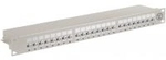 Wentronic Goobay CAT 6a 48,30cm (19) Patch Panel, 24 Port, Grau - STP...