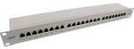 InLine&reg; Patchfeld Cat.6A 24-fach, 48,26cm (19), 1HE, lichtgrau RAL7035 (76824I)