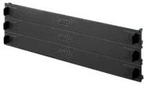 Rittal DK - Rack - Leerkonsole - RAL 9005 - 3U - 48,3 cm (19) (Packung mit 3)