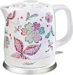 Maestro MR-068-FLOWERS, Elektrischer Wasserkocher aus Keramik MAESTRO MR-068...