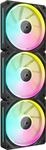 Corsair iCUE Link LX120 RGB - Geh&auml;usel&uuml;fter - 120 mm - Schwarz (Packung mit 3)