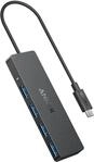 HUB Anker A8309G11 - USB-C - 4x USB-A, 5 Gbps (A8309G11)