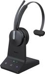 Yealink WH64 Mono Teams Kopfh&ouml;rer Kabellos Kopfband B&uuml;ro/Callcenter Mikro-USB