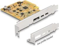 Delock PCI Express x4 Karte zu 1 x extern USB Type-C 10 Gbps Buchse+ 1 -
